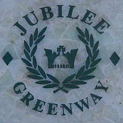 Jubilee Greenway marker
